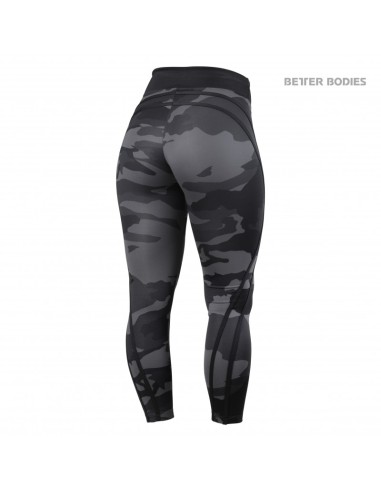 Better Bodies Camo High Tights Colore Dark Camo Taglia XS