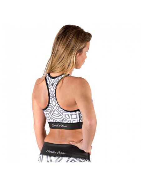 GW PUEBLO SPORT BRA - BLACK/WHITE