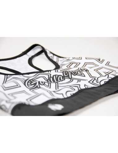 GW PUEBLO SPORT BRA - BLACK/WHITE
