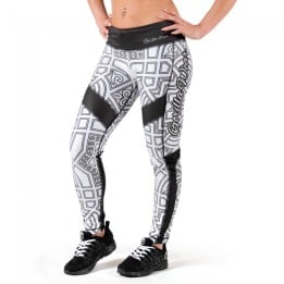 GW PUEBLO TIGHTS - BLACK/WHITE