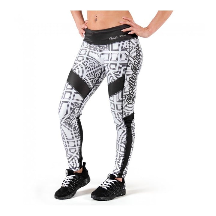 GW PUEBLO TIGHTS - BLACK/WHITE