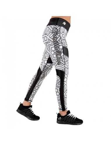 GW PUEBLO TIGHTS - BLACK/WHITE