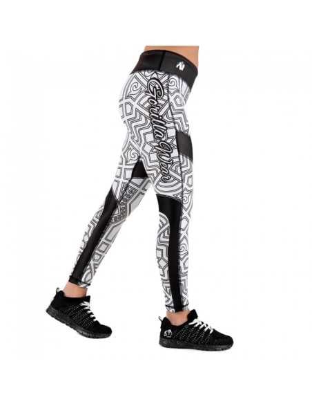 GW PUEBLO TIGHTS - BLACK/WHITE