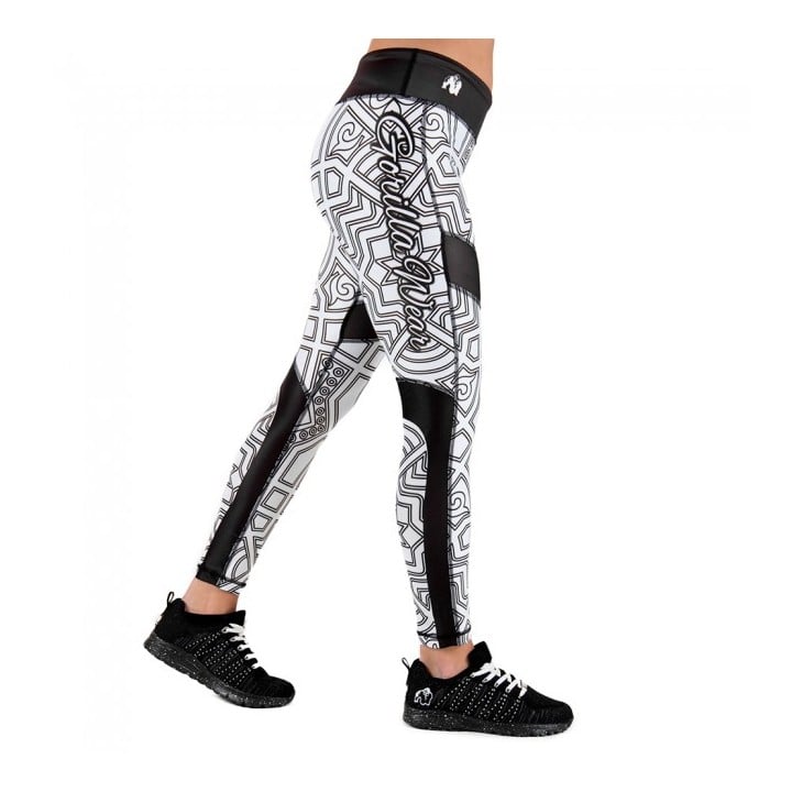 GW PUEBLO TIGHTS - BLACK/WHITE
