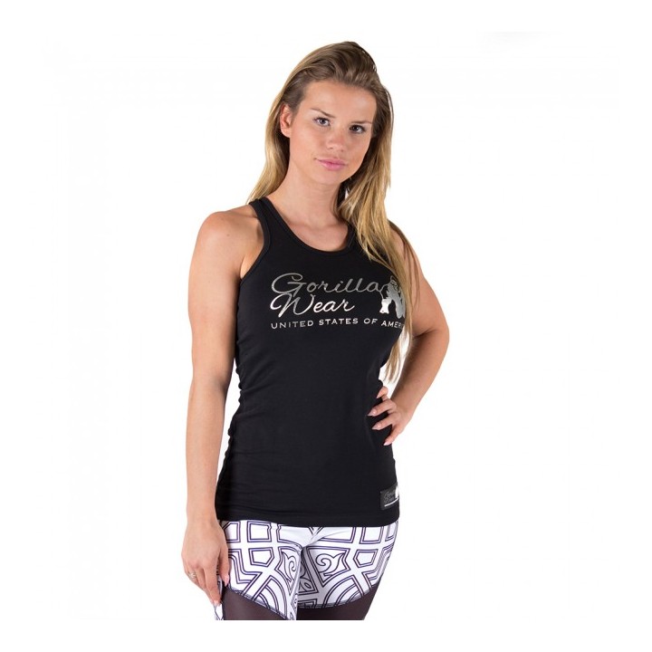 Florence Tank Top Black/Gold [CLONE]