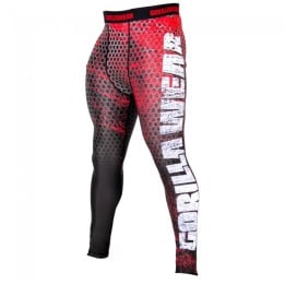 Bruce Men's Tights - Black/Red