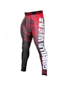 Bruce Men's Tights - Black/Red