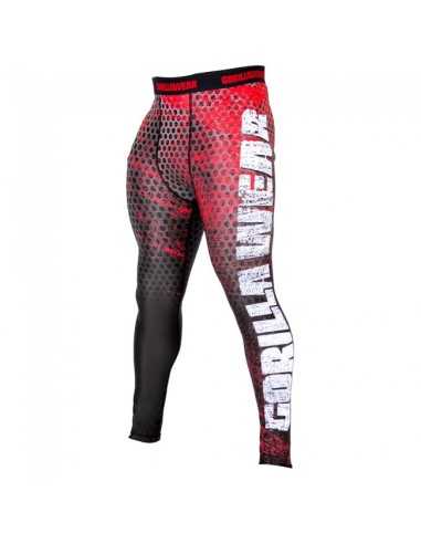 Bruce Men's Tights - Black/Red