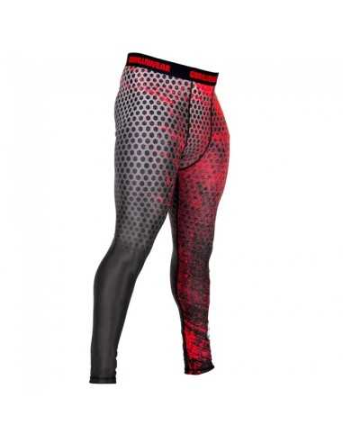Bruce Men's Tights - Black/Red