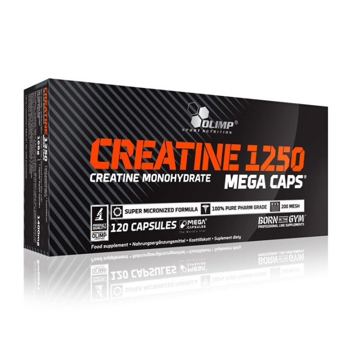 Creatine Mega Caps 1250 120 cps