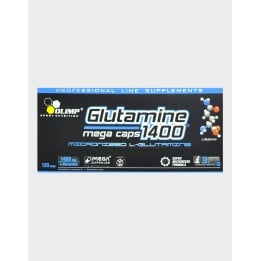 Glutamine 1400 Mega Caps 120 cps