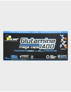 Glutamine 1400 Mega Caps 120 cps