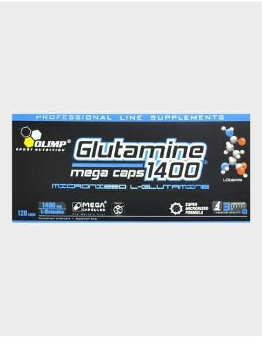 Glutamine 1400 Mega Caps 120 cps