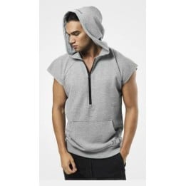 Felpa smanicata con cappuccio uomo Better Bodies Harlem