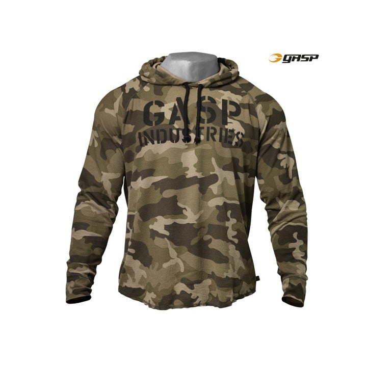 GASP L/S THERMAL HOODIE